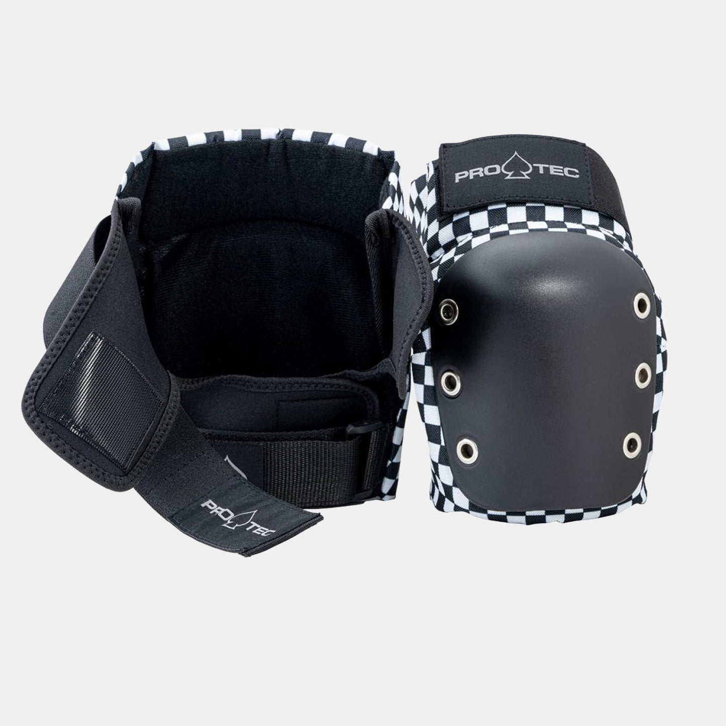 Street Open Back Pads 3-Pack Junior - Checker