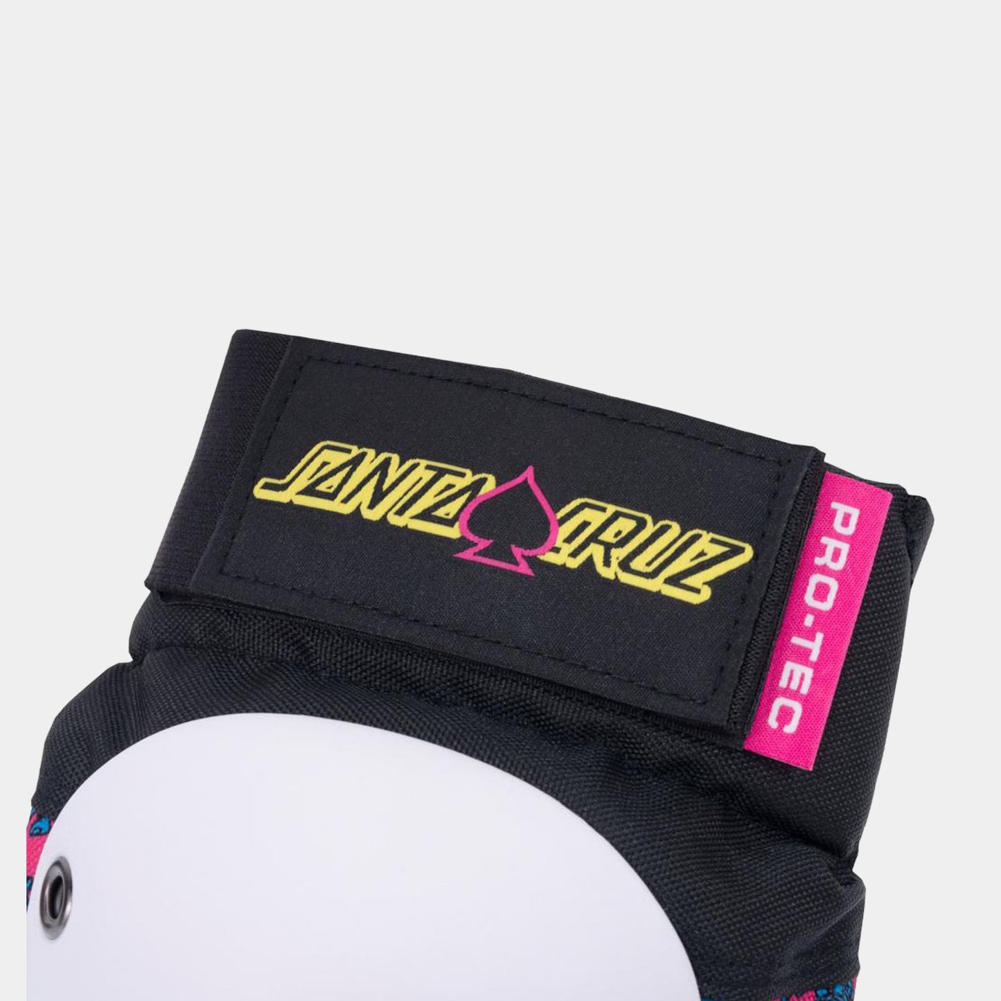 Street Adult 3-PK Pad Set X Santa Cruz - Black/White/Pink