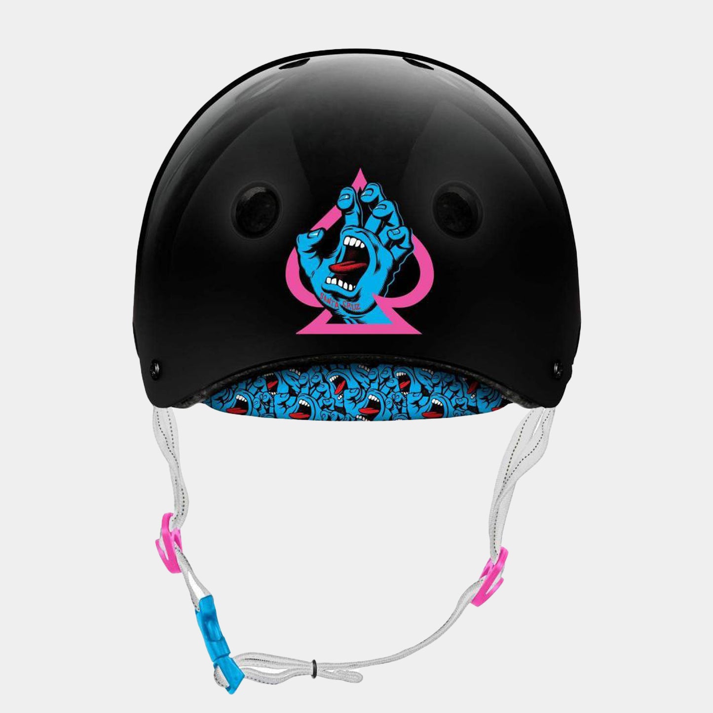 Low Pro Santa Cruz Edition Helmet - Black Gloss