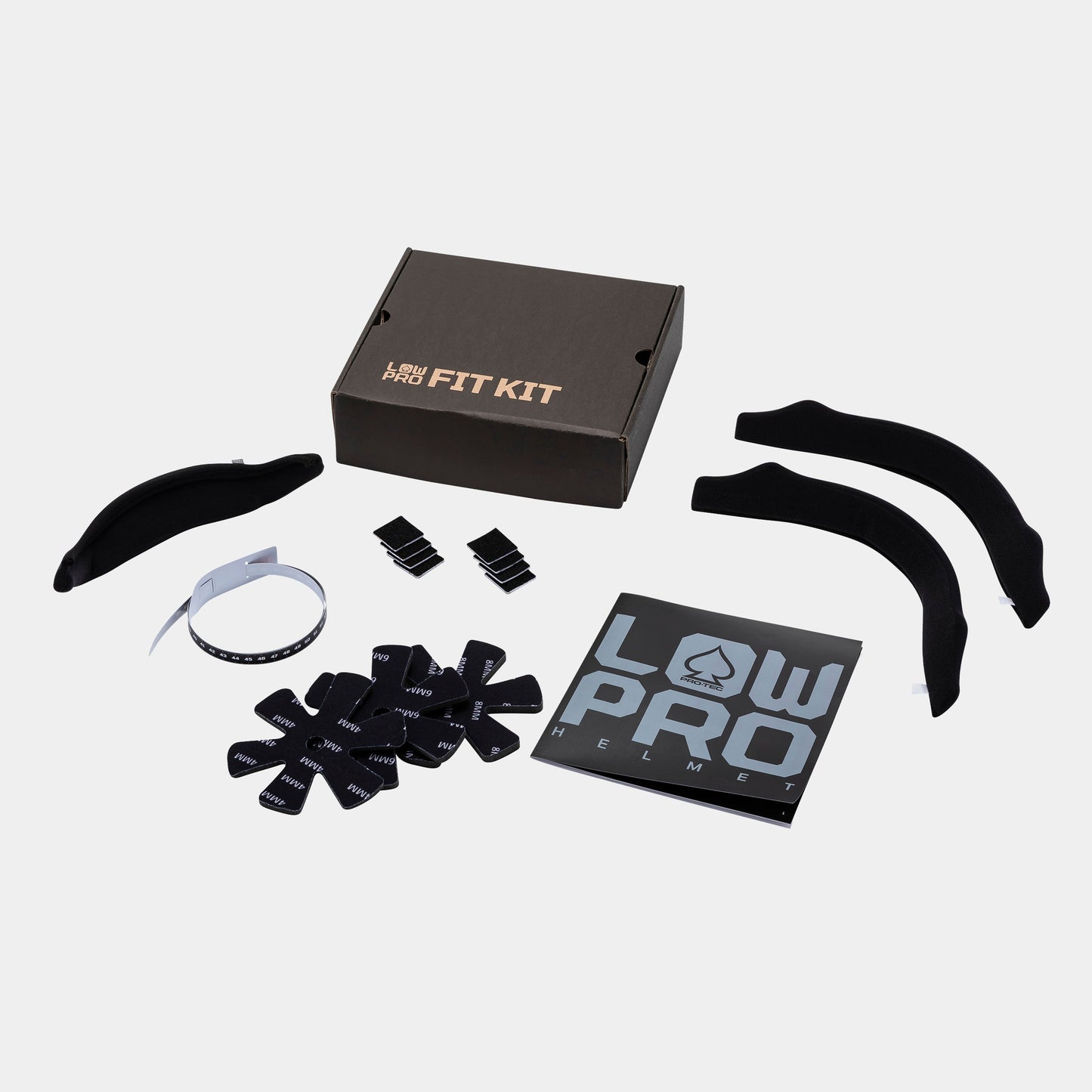 Low Pro Fit Kit Pads - Black