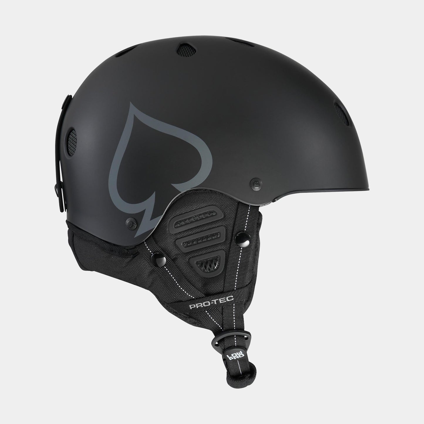 Pro-Tec Low Pro Snow Helmet - Matte Black