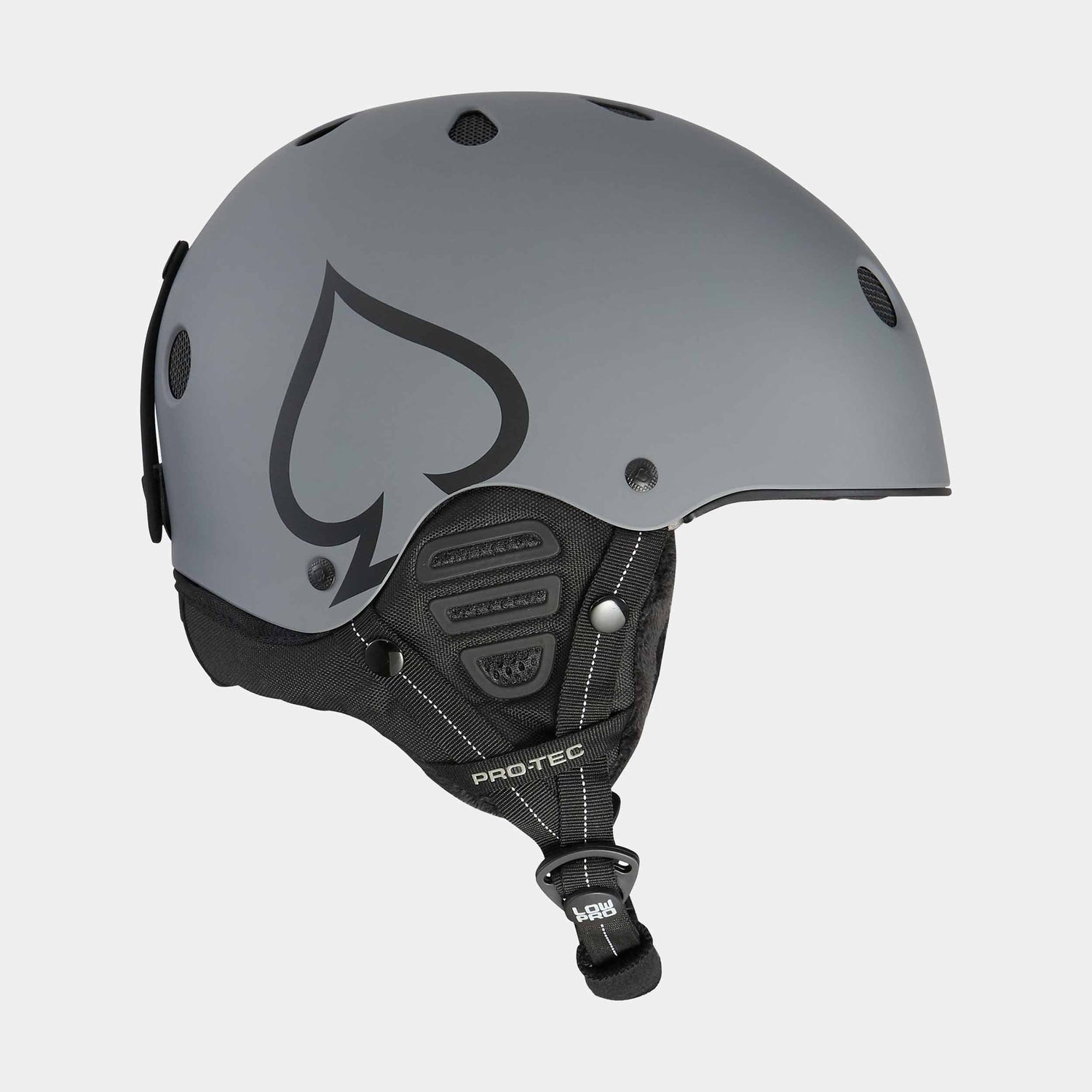 Pro-Tec Low Pro Snow Helmet - Matte Grey