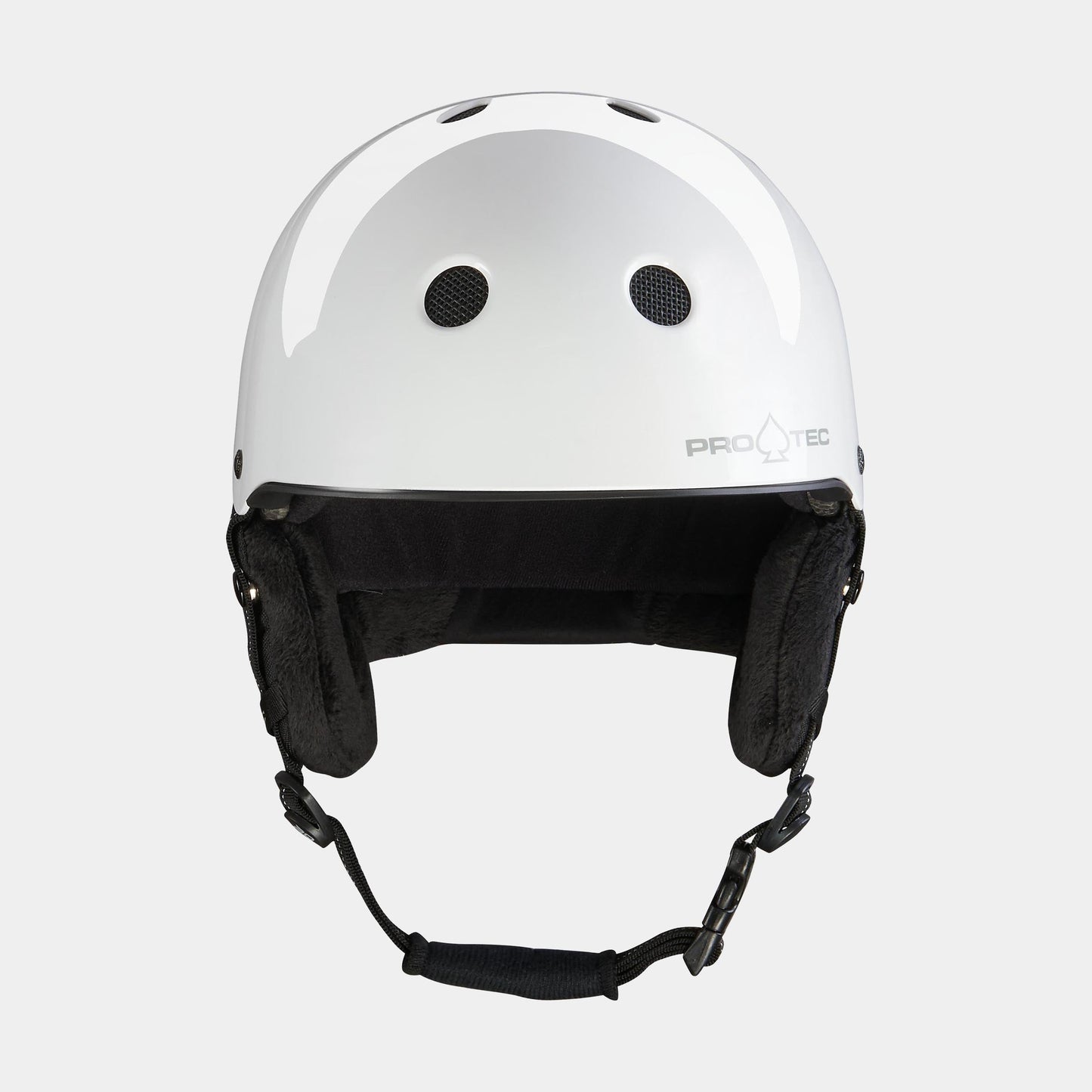 Low Pro Snow Helmet - White Gloss