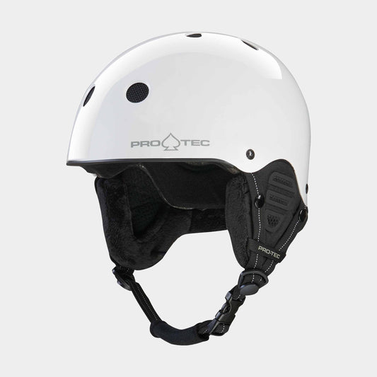 Pro-Tec Low Pro Snow Helmet - White Gloss