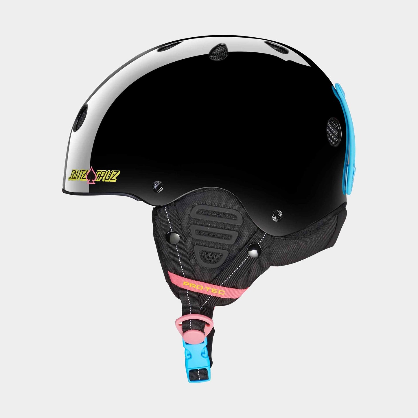 Pro-Tec Low Pro Snow Santa Cruz Edition Helmet - Black Gloss