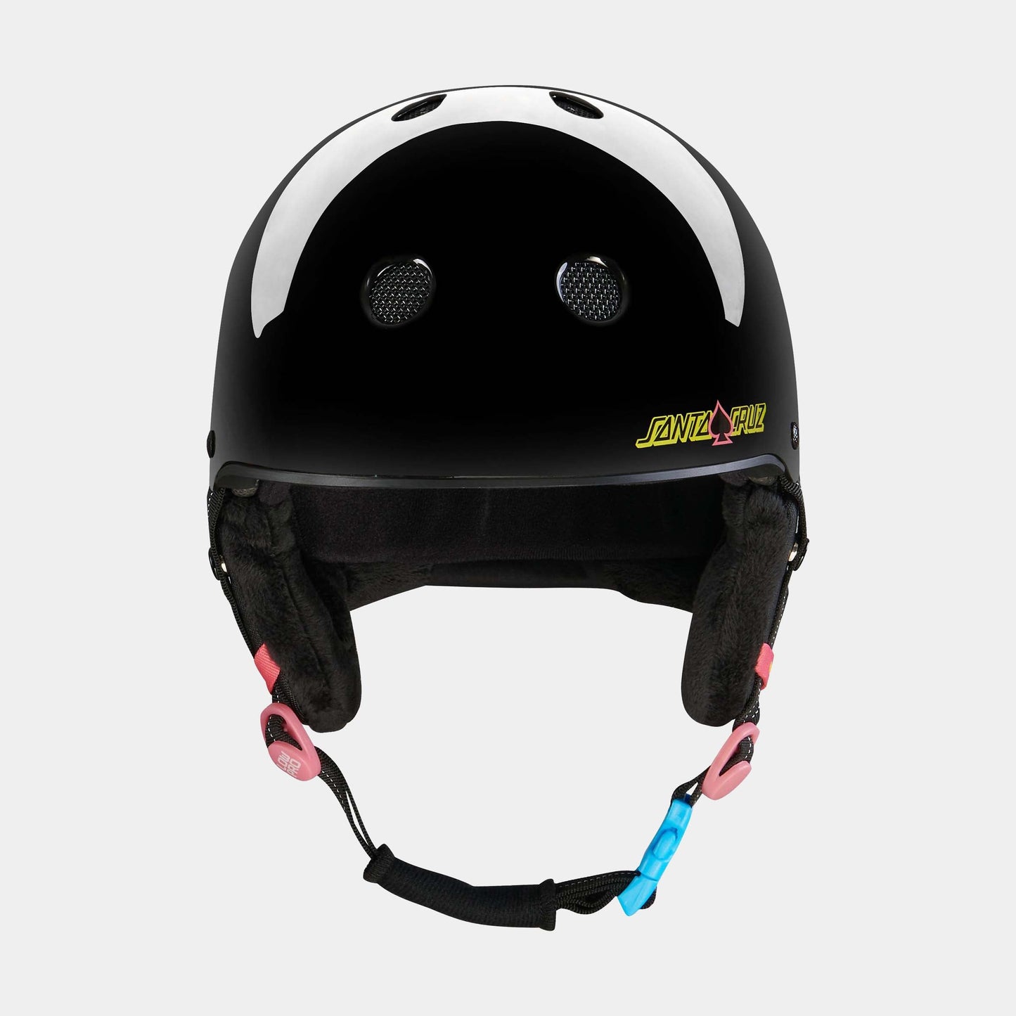 Low Pro Snow Santa Cruz Edition Helmet - Black Gloss