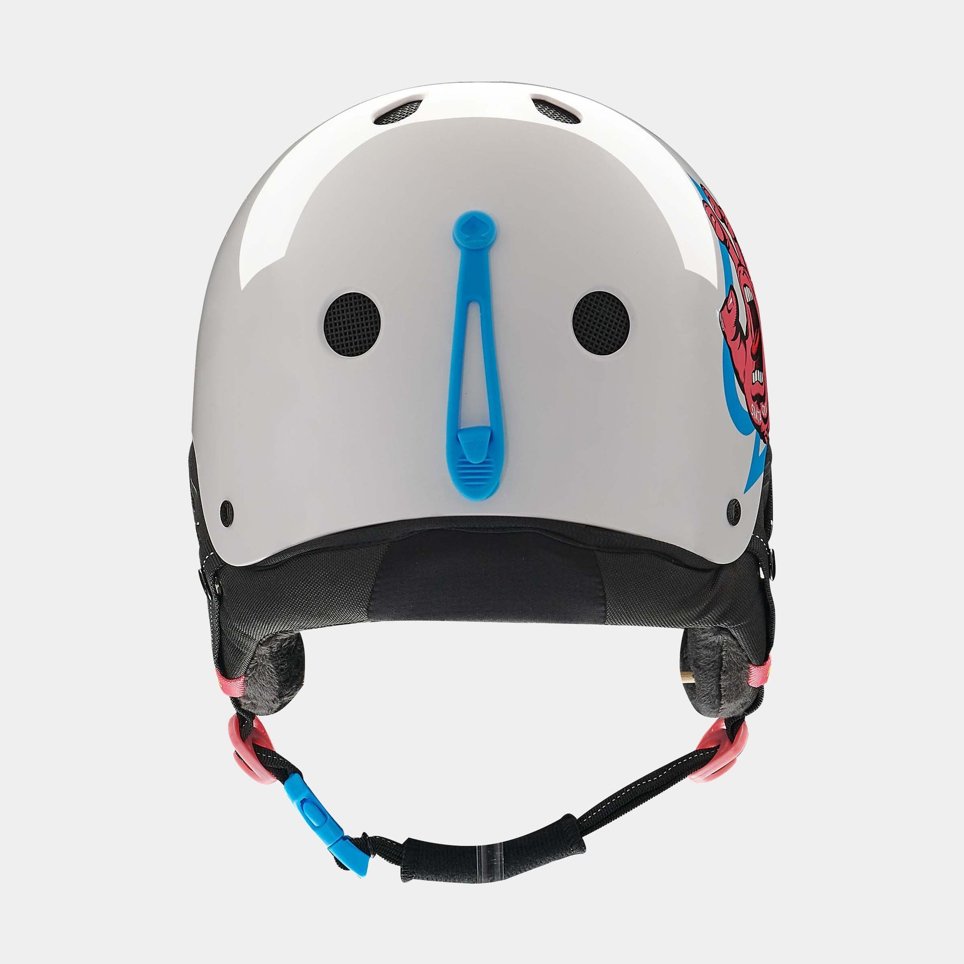 Pro-Tec Low Pro Snow Santa Cruz Edition Helmet - White Gloss